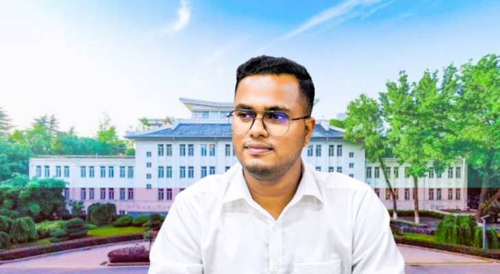 চীনের ফুলফান্ড স্কলারশিপ পেলেন জাবিপ্রবির সাবিত হাসান